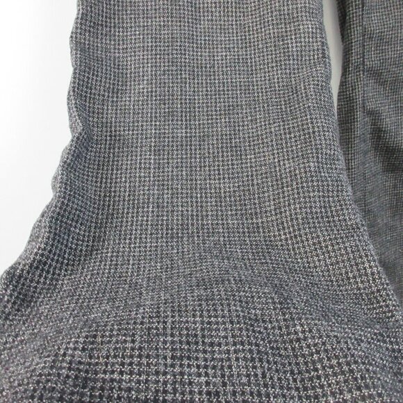 Alice Olivia Women's Wide Leg Trouser Pants 8 Black Houndstooth Vtg Wool 312 - Picture 8 of 14